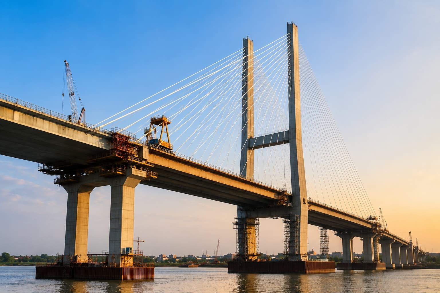 Railway Bridge Construction Guwahati Assam